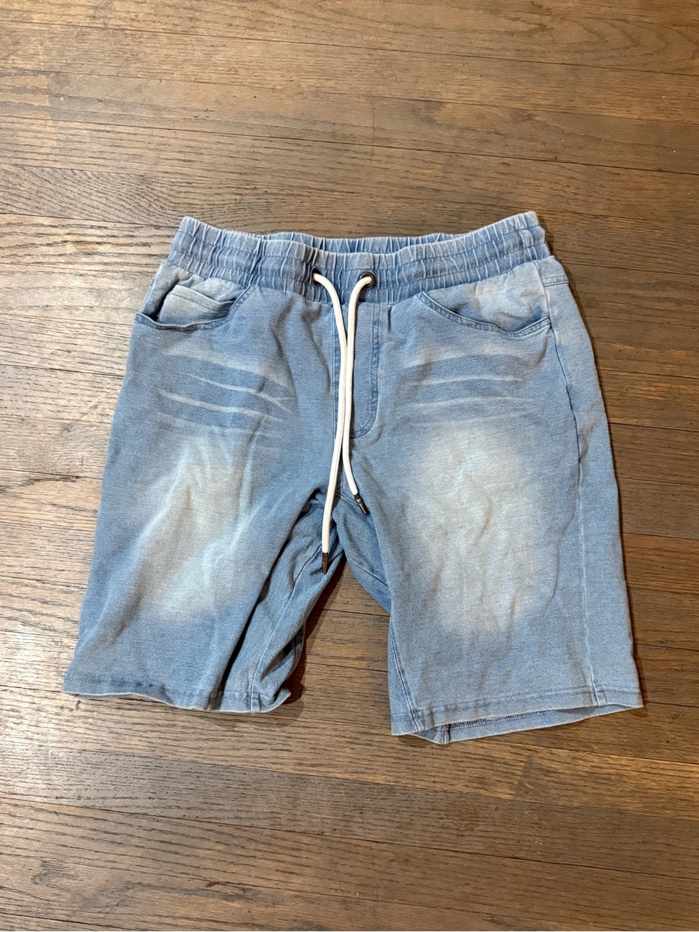 bp Light Blue Athletic Drawstring Men’s Shorts